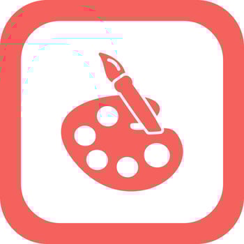 Palette Vector Icon
