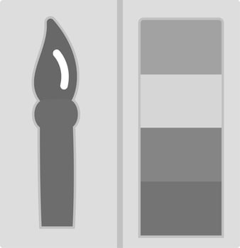 Watercolors Vector Icon