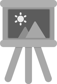 Canvas Vector Icon