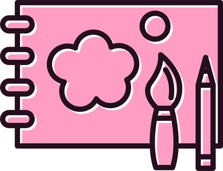 Sketchbook Vector Icon