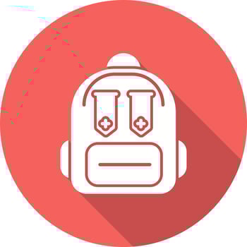 Backpack Vector Icon