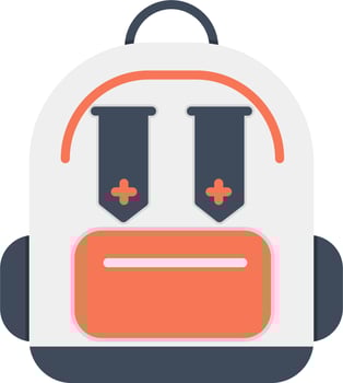 Backpack Vector Icon