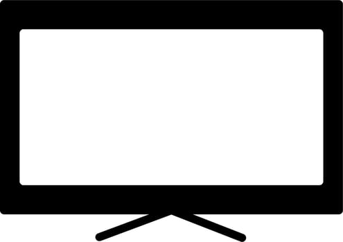 Television Vector Icon