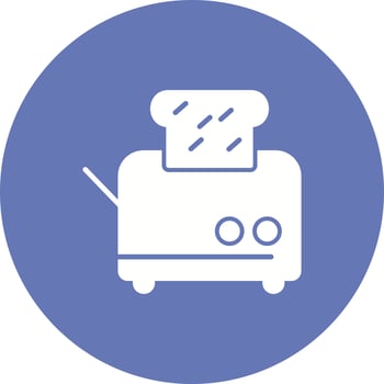 Toaster Vector Icon