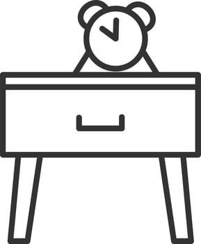 Nightstand Vector Icon