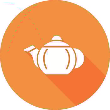 Teapot Vector Icon