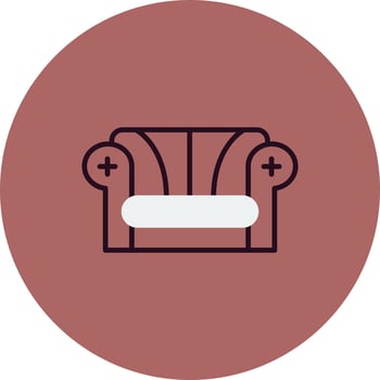 Sofa Vector Icon