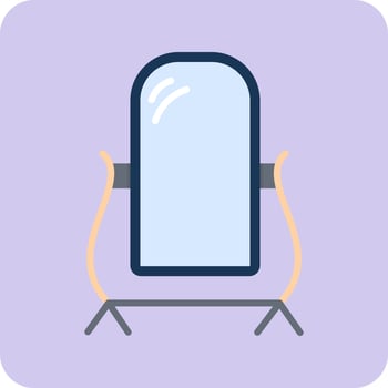 Mirror Vector Icon