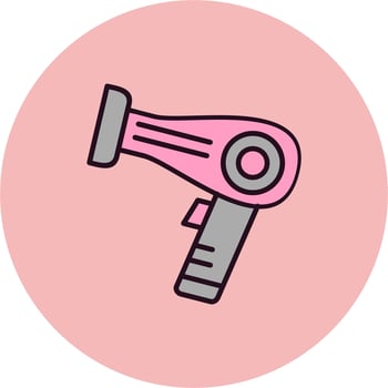 Hair dryer Vector Icon