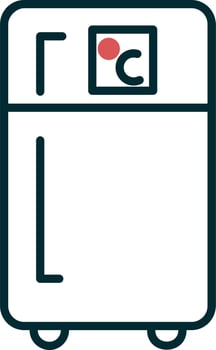 Fridge Vector Icon