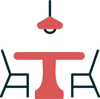 Dining table Vector Icon