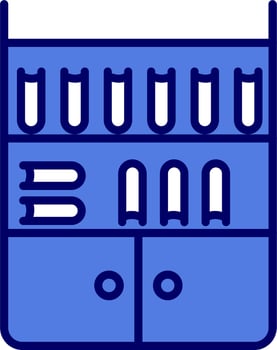 Bookcase Vector Icon