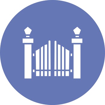 Gate Vector Icon