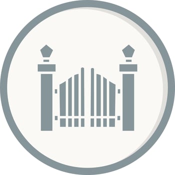 Gate Vector Icon