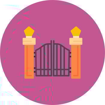 Gate Vector Icon