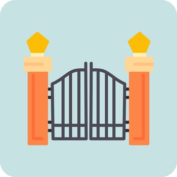 Gate Vector Icon