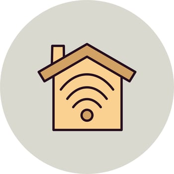Smart home Vector Icon