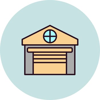 Garage Vector Icon