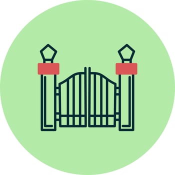 Gate Vector Icon