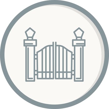 Gate Vector Icon