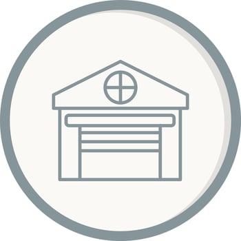 Garage Vector Icon
