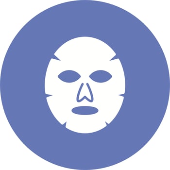 Facial mask Vector Icon