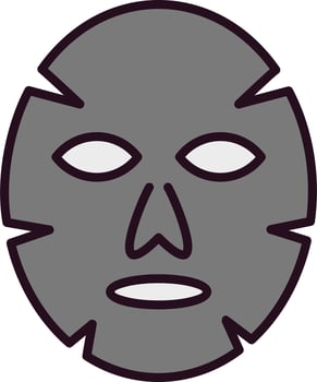 Facial mask Vector Icon