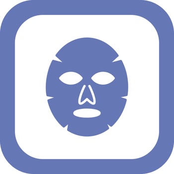 Facial mask Vector Icon