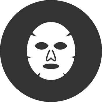 Facial mask Vector Icon