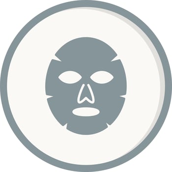 Facial mask Vector Icon