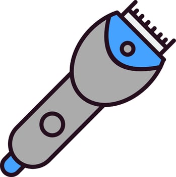 Beard trimming Vector Icon