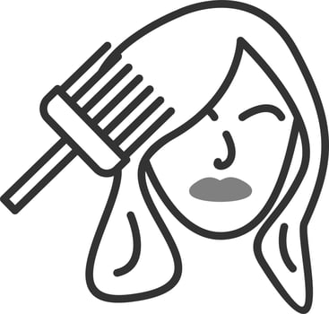Hair dye Vector Icon