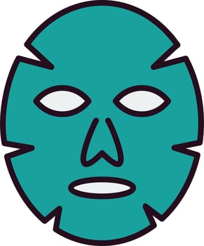Facial mask Vector Icon