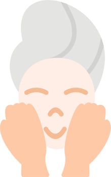 Wash face Vector Icon