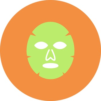 Facial mask Vector Icon
