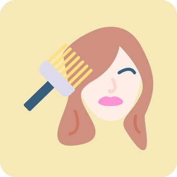 Hair dye Vector Icon