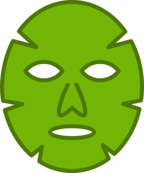 Facial mask Vector Icon