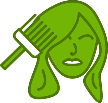 Hair dye Vector Icon