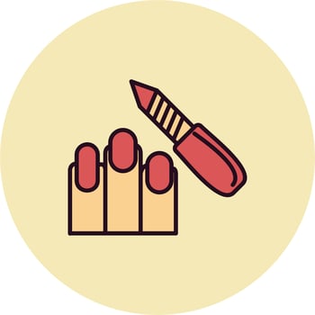 Manicure Vector Icon