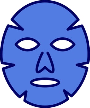 Facial mask Vector Icon