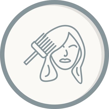 Hair dye Vector Icon