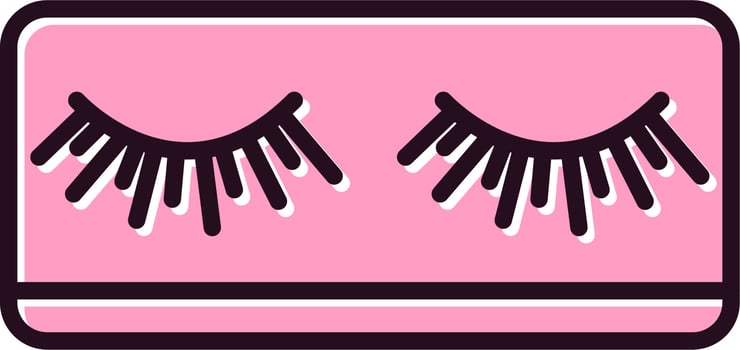 Eyelashes Vector Icon