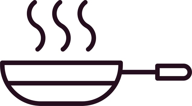 Frying Vector Icon
