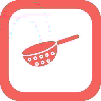 Strainer Vector Icon