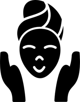 Facial treatment Vector Icon