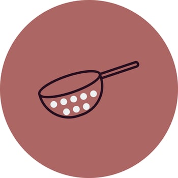 Strainer Vector Icon