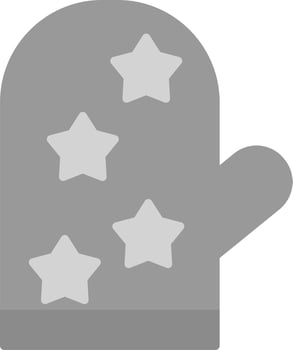 Oven Glove Vector Icon