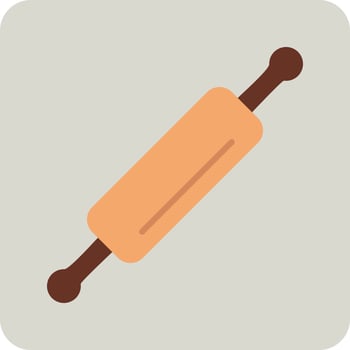 Rolling Pin Vector Icon
