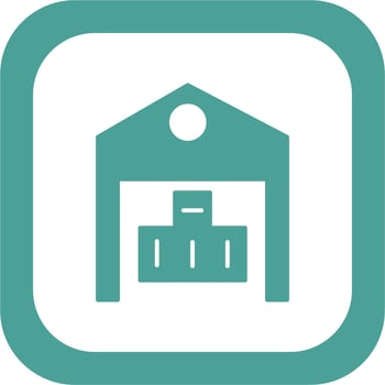 Warehouse Vector Icon