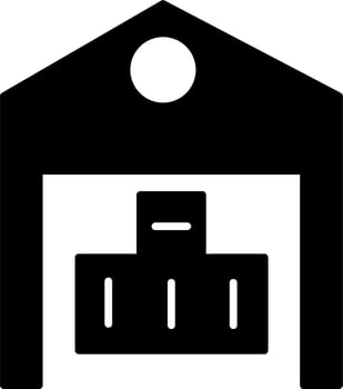 Warehouse Vector Icon